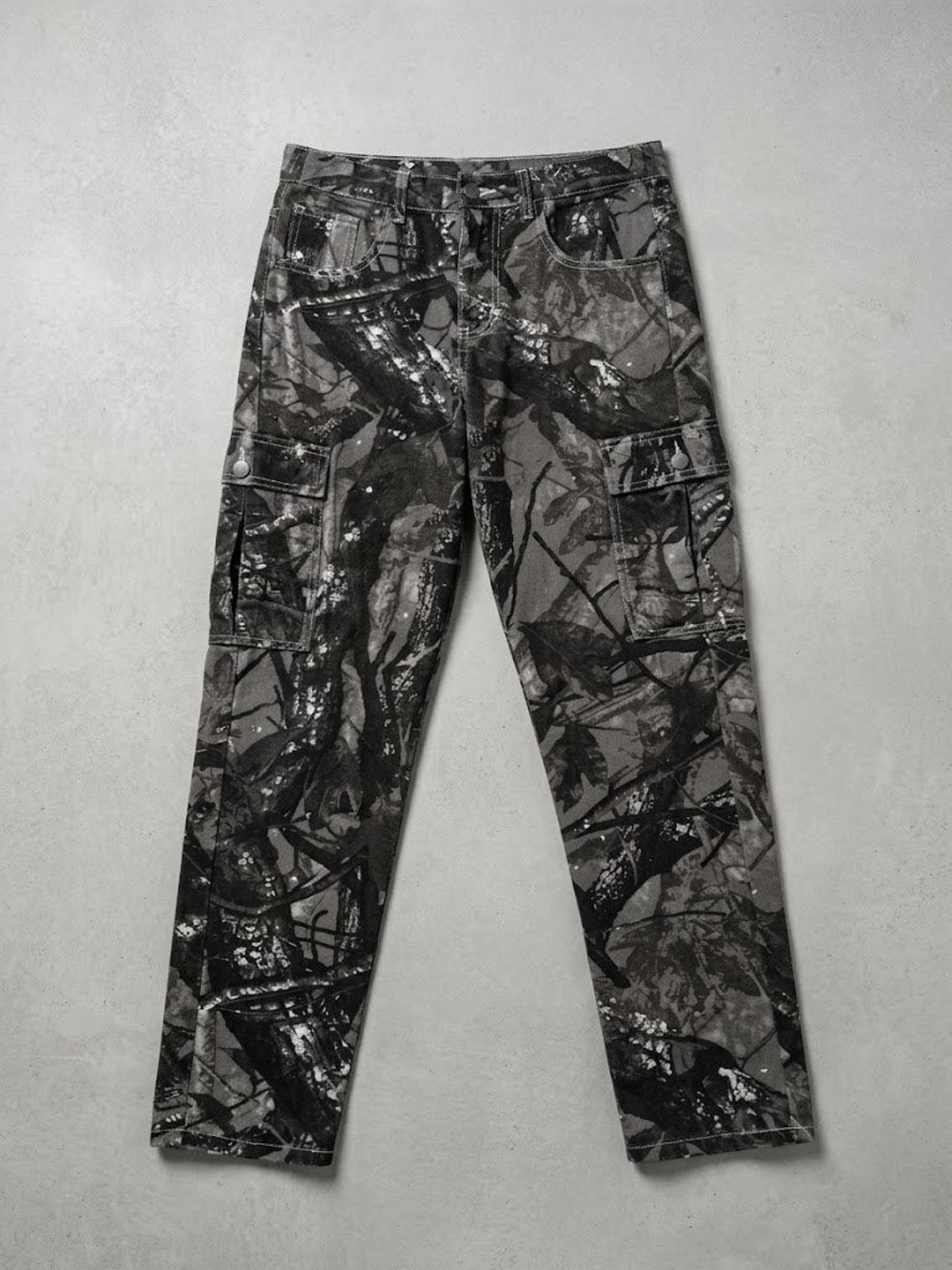 MANFINITY Camo Patterned Jeans Waist 30
